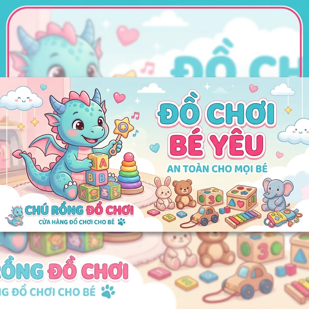 Đồ Chơi Bé Yêu - Chú Rồng Đồ Chơi